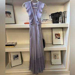Ramy brooke lavender maxi dress